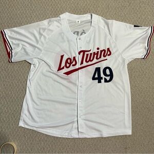Minnesota Twins Pablo Lopez #49 Baseball Jersey Limited Edition Target Field XL